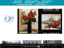 Tablet Screenshot of bort-les-orgues.com
